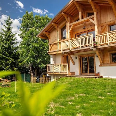 Charmant Appartement Dans Chalet, Coeur De Megeve Exterior photo